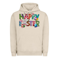 Pigment French Oak Western Happy Easter Urban Hoodie - BundleAndBundleShop
