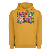 Pigment Peanut Butter Western Happy Easter Urban Hoodie - BundleAndBundleShop