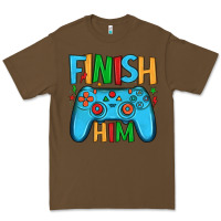 Cacao finish him Premium Tee - JahusDesignShop