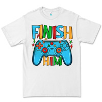 White finish him Premium Tee - JahusDesignShop