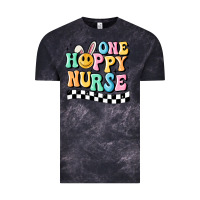 Cloud Black one happy nurse Vintage Tee - MaliasSmallBusiness