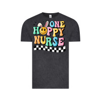 Vintage Black one happy nurse Vintage Tee - MaliasSmallBusiness