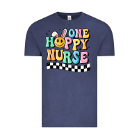 Vintage Denim one happy nurse Vintage Tee - MaliasSmallBusiness