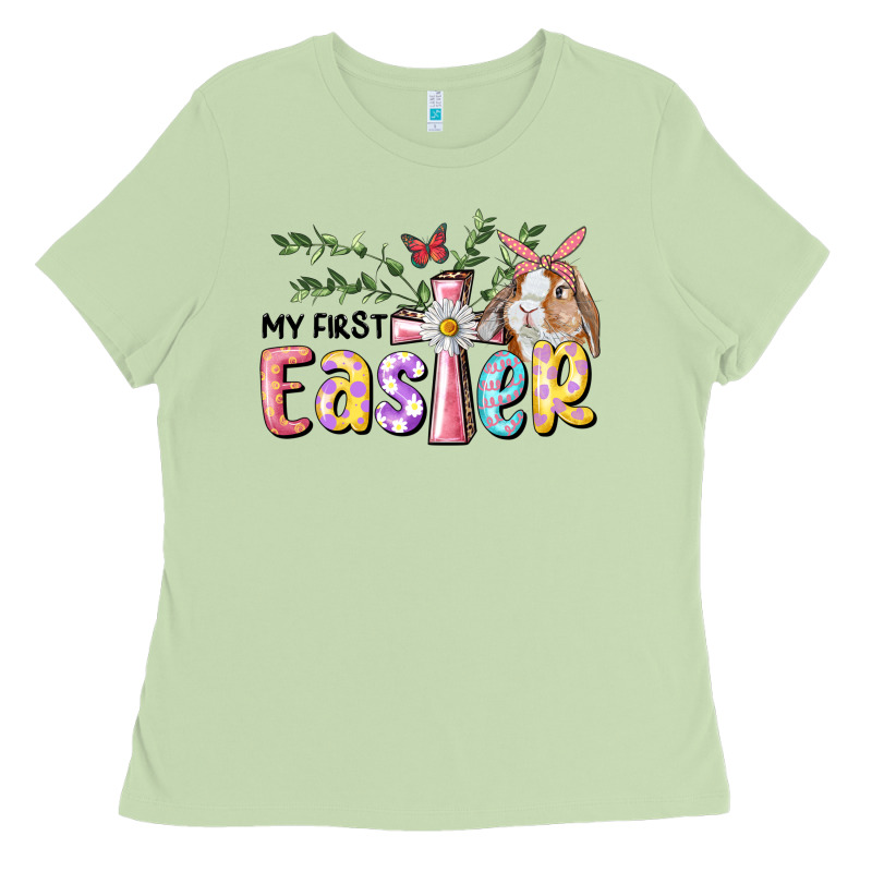 My First Easter Bunny Ladies Tee by RanaPortraitStore | Teevron