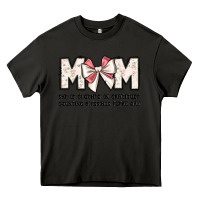 Asphalt mom she is clothed in gratitude counting blessings Heavy Core Tee - JahusDesignShop
