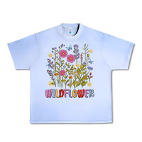 Grape Ice wildflower malias Urban Heavy Tee - MaliasSmallBusiness