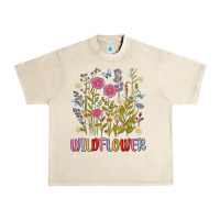 Sandshell wildflower malias Urban Heavy Tee - MaliasSmallBusiness