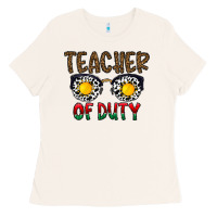 Bone teacher of duty Ladies Tee - CowhideDigitalArt