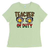 Matcha teacher of duty Ladies Tee - CowhideDigitalArt