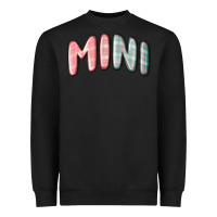 Black mini christmas plaid Heavyweight Sweatshirt - MaliasSmallBusiness