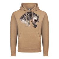 Vintage Coffee Arabian Horse Vintage Hoodie - LillyAllenDesigns