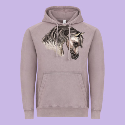 Arabian Horse Vintage Hoodie Designed By Lillyallendesigns