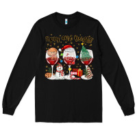 Black tipsy and bright christmas Long Sleeve Tee - MaliasSmallBusiness