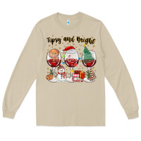 Mushroom tipsy and bright christmas Long Sleeve Tee - MaliasSmallBusiness
