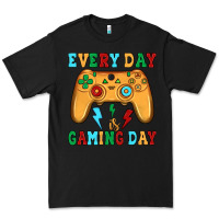 Black every day is gaming day Premium Tee - JahusDesignShop