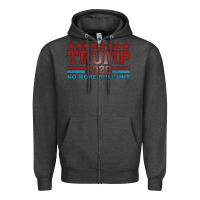 Charcoal Heather TRUMP 2020 Zipper Hoodie - Bettercallsaul
