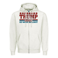 Oatmeal Heather TRUMP 2020 Zipper Hoodie - Bettercallsaul