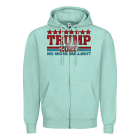 Seafoam TRUMP 2020 Zipper Hoodie - Bettercallsaul