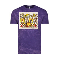 Cloud Purple softball mom Vintage Tee - JahusDesignShop