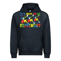 Navy It's okay to be different Autism Urban Hoodie - FaDigitalArtStudio