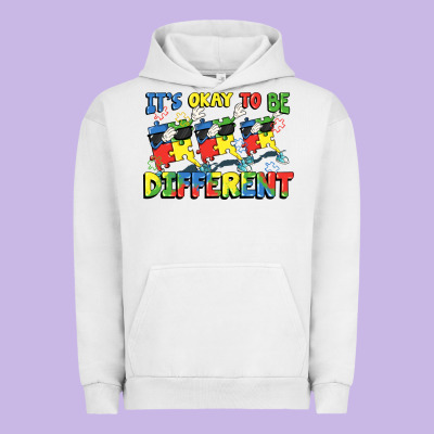 It's Okay To Be Different Autism Urban Hoodie Designed By Fadigitalartstudio