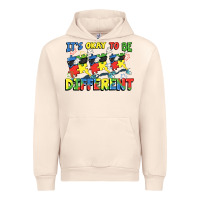 Sandshell It's okay to be different Autism Urban Hoodie - FaDigitalArtStudio