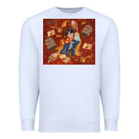 White wizard boy with magic items Premium Sweatshirt - TumblerDesignByShophia