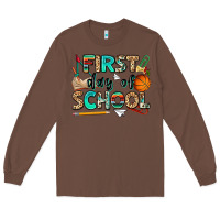 Chestnut first day of school Long Sleeve Tee - NancyCooperArtShop