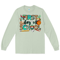 Matcha first day of school Long Sleeve Tee - NancyCooperArtShop