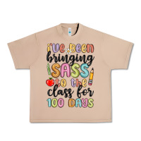 Burro i ve been bringing sass to the class for 100 days Urban Heavy Tee - MaliasSmallBusiness