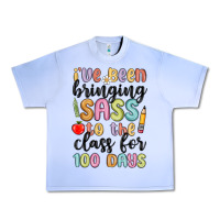 Grape Ice i ve been bringing sass to the class for 100 days Urban Heavy Tee - MaliasSmallBusiness