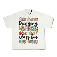 Pistachio i ve been bringing sass to the class for 100 days Urban Heavy Tee - MaliasSmallBusiness