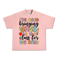 Salmon i ve been bringing sass to the class for 100 days Urban Heavy Tee - MaliasSmallBusiness