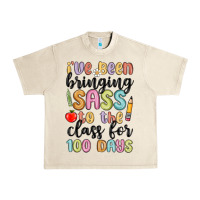 Sandshell i ve been bringing sass to the class for 100 days Urban Heavy Tee - MaliasSmallBusiness
