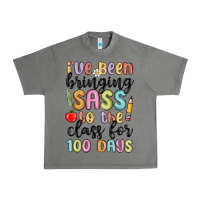 Tornado i ve been bringing sass to the class for 100 days Urban Heavy Tee - MaliasSmallBusiness
