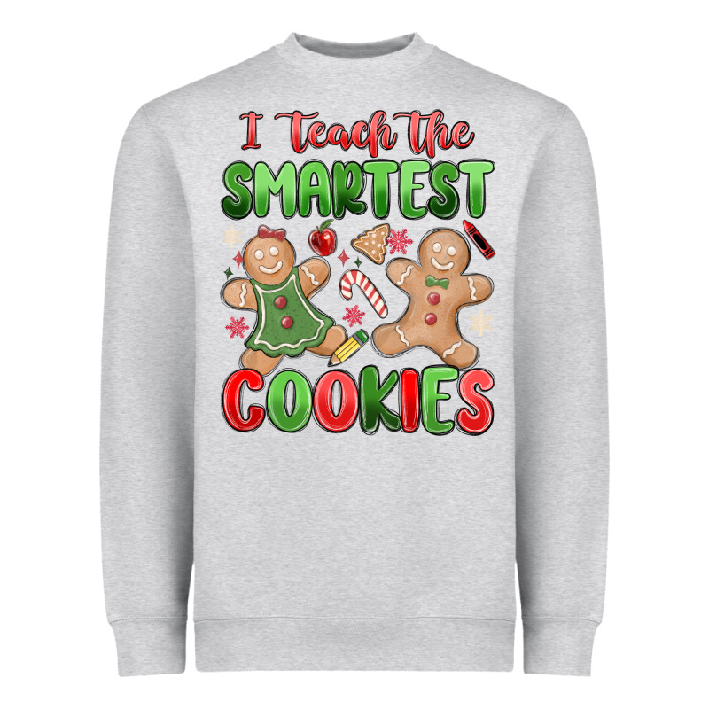 Teach The Smartest Cookies Heavyweight Sweatshirt by MaliasSmallBusiness | Teevron