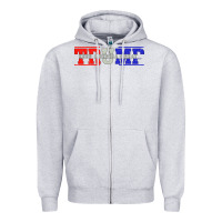 Heather Grey Trump 2020 Zipper Hoodie - Bettercallsaul