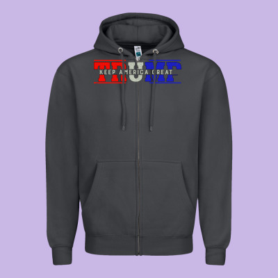 Trump 2020 Zipper Hoodie Designed By Bettercallsaul