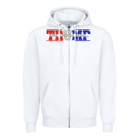 White Trump 2020 Zipper Hoodie - Bettercallsaul