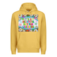 Antique Gold It's a beautiful day for learning tumblr Premium Hoodie - TumblerDesignByShophia