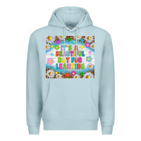 Blue Mist It's a beautiful day for learning tumblr Premium Hoodie - TumblerDesignByShophia