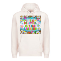 Pale Pink It's a beautiful day for learning tumblr Premium Hoodie - TumblerDesignByShophia