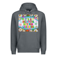 Rock It's a beautiful day for learning tumblr Premium Hoodie - TumblerDesignByShophia