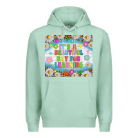 Seafoam It's a beautiful day for learning tumblr Premium Hoodie - TumblerDesignByShophia