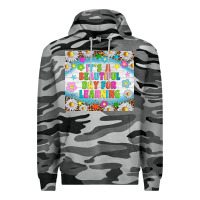 Slate Camo It's a beautiful day for learning tumblr Premium Hoodie - TumblerDesignByShophia