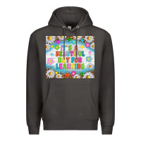 Smoke It's a beautiful day for learning tumblr Premium Hoodie - TumblerDesignByShophia
