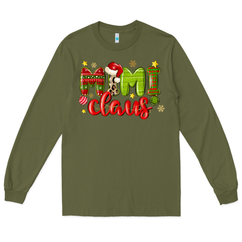 Mimi Claus Long Sleeve Tee by MaliasSmallBusiness | Teevron