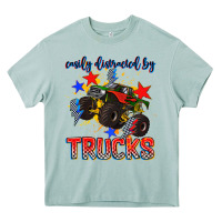 Arona easily distracted by trucks Heavy Core Tee - AdoDesignShop