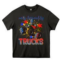 Asphalt easily distracted by trucks Heavy Core Tee - AdoDesignShop