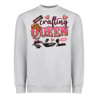Crafting Queen Heavyweight Sweatshirt | Teevron